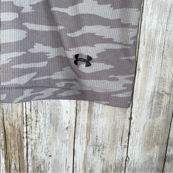 Under Armor Grey Camo Fitted Tank - Picture 2 of 4